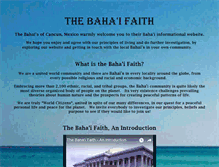 Tablet Screenshot of cancun-bahais.com